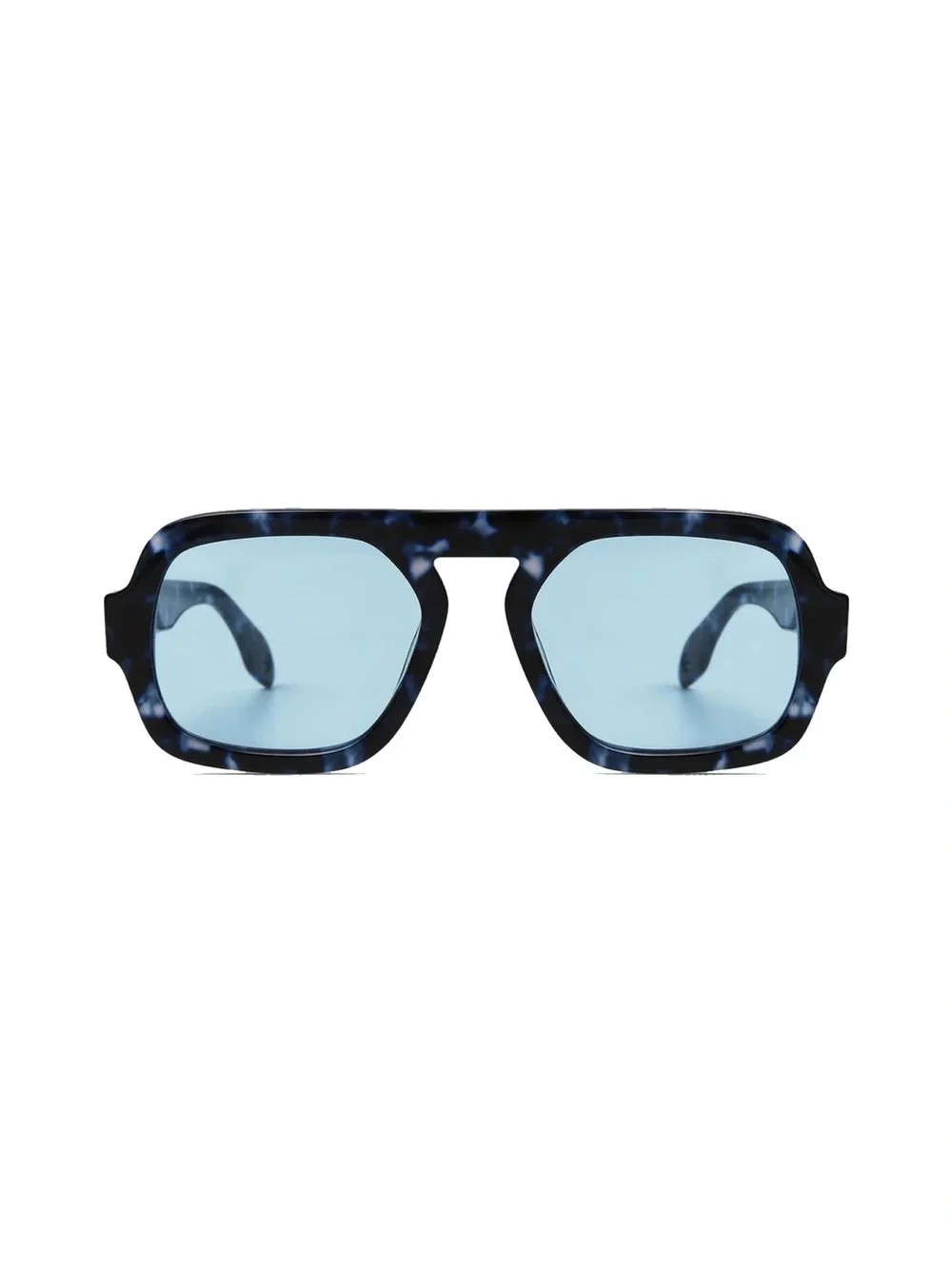 Elisa Johnson Jane Sunglasses in Blue Tortoise